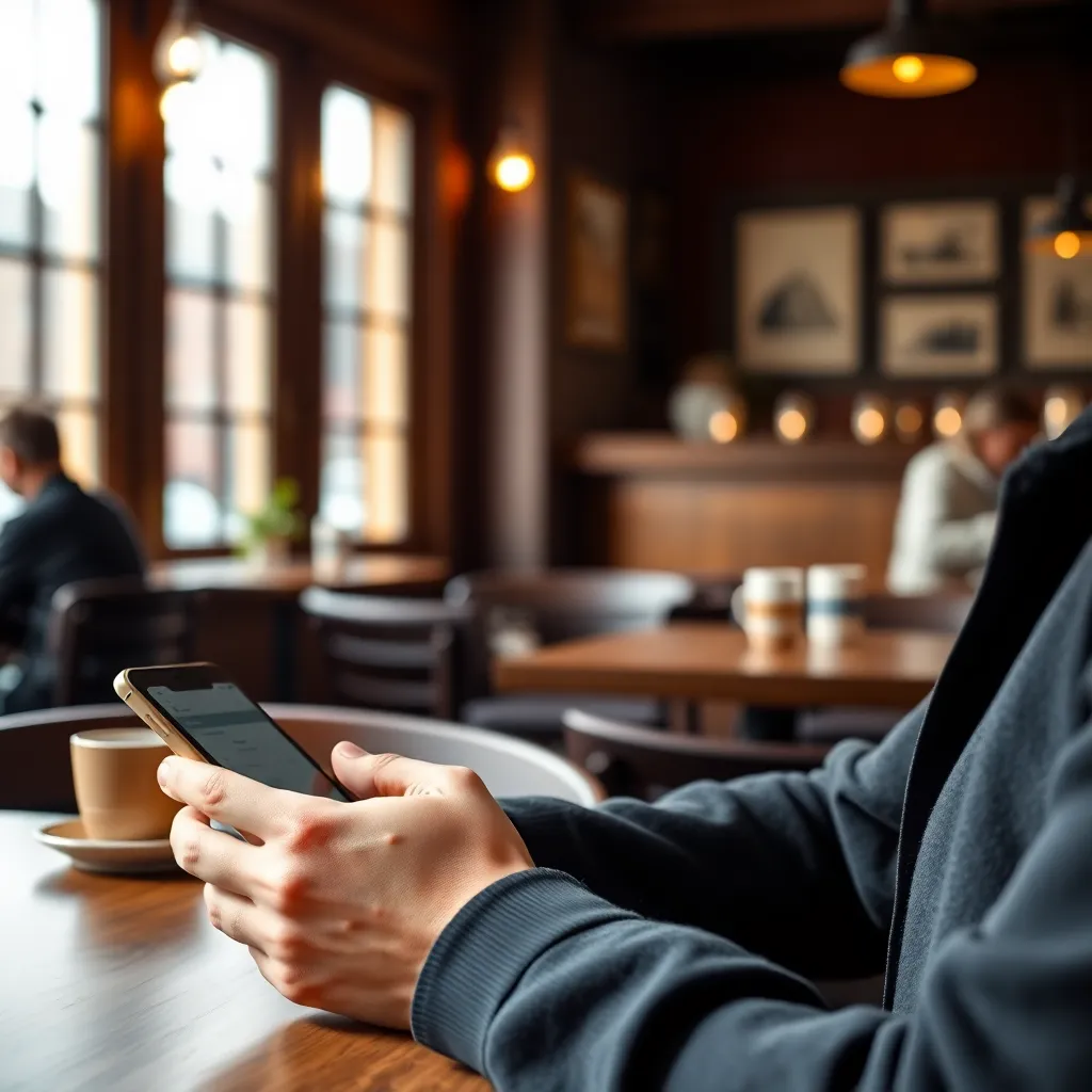 Persoon die spaargeld investeert via Nederlandse app